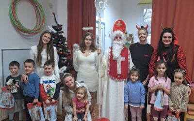 Mikulášská nadílka ve Veselé školce